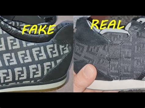 how to spot fake fendi sneakers|real vs fake Fendi shoes.